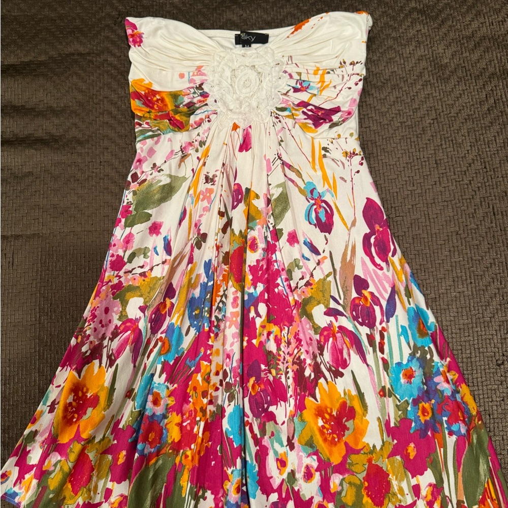 SKY DRESS- only worn once!